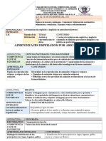 Plan de Clase 4ºa Del 6 Al 10 de Diciembre 2021