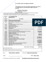 Bid Form - Const. of Seawall, Agdao