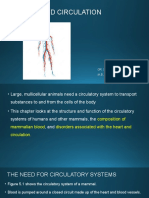 Circulation and Blood Igcse Biology