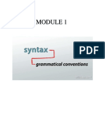 Syntax