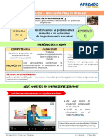 Iii Experiencia de Aprendizaje - Act 1 - 5° Grado - Sem 1