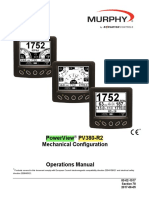 Powerview Pv380-R2 Mechanical Configuration Operations Manual