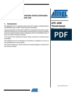 AT91SAM7SE Microcontroller Series Schematic Check List