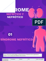 Sindrome Nefrotico y Nefritico Pediatria