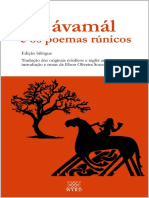 Hávamál e Os Poemas Rúnicos - Edição Bilíngue