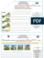 Avaliação de Produção Textual 4º Bim