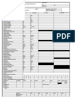 Heat Exchanger Rating Sheet