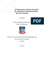 Rock Slope Stability (Hoek-Brown Criterion)