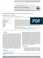 Alternate Fuel Preparation in Low Cost From Waste Plastic A Review