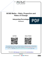 D. Interpreting Percentages