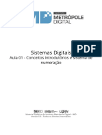 01 Conceitos Introdutorios e Sistema de Numeracao SISTEMAS DIGITAIS IMD