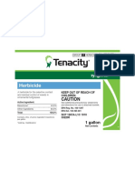 Tenacity Herbicide Label 2020