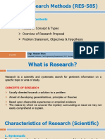 Lec 4, Research Concept Overview