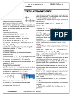 Les Suites Numeriques Cours Et Exercices Corriges