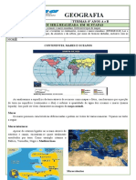 Aula 17 - 8º GEO - Continentes, - OK