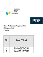 Format Pencatatan Manual Hasil Pelayanan Vaksinasi Manual PATARUMAN 3