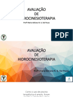 AVALIAÇÃO DE HIDROCINESIOTERAPIA Hidro 9