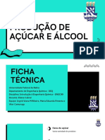 Apresentação - Produção de Açúcar e Álcool PDF