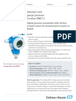 Endress-Hauser Cerabar S PMC71 EN