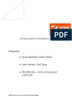 EVALUACIÓN CONTINUA 01 Proceso de Gestion.