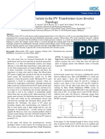 .Effect of Leakage Current in The PV Transformer-Less Inverter Topology