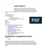 11 Create Paginated Reports