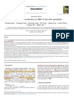 Diagnosis and Classification in MRI of Brucellar Spondylitis