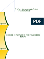 Module 3 Preparing The Feasibility Study - Lesson 3