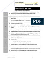 Esquema Título Preliminar y I Constitución