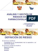 Análisis y Gestión de Riesgos en Farmacovigilancia