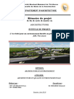 Mémoire de Projet: Département D'architecture