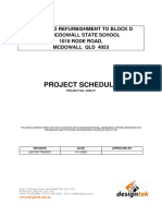 2208-27 - Project Schedule (For TENDER)