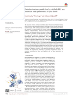 Protein Structure Prediction by AlphaFold2 Are Attention and Symmetries All You Need - rr5212