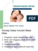 KONSEP DASAR MASA NIFAS - Hasri