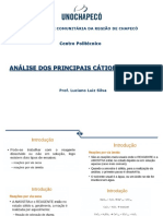 Analise de Cations e Anions