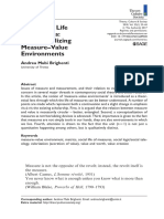 2017 - Brighenti - The Social Life of Measures - Conceptualizing Measure-Value Environments