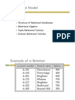 Relational Algebra