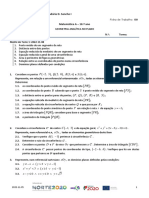 08 Ficha de Trabalho Pré Teste 1