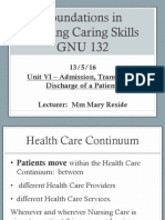 4.admission, Transfer and Discharge of A Patient.