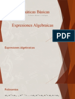 Expresiones Algebraicas