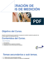 Operacion de Equipos de Medicion