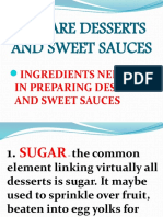 3-Prepare Desserts and Sweet Sauces