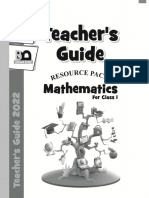 01 Final Resource Pack of Mathematics For Grade 1