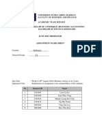 Islamic Finance Assignment