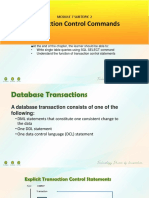 (M7S2-POWERPOINT) - Transaction Control Commands