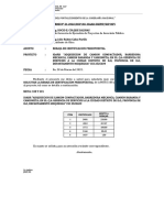 Informe N 21 - Rebaja de Certificacion Presupuestal