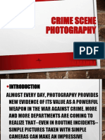 Crime Scene Photography