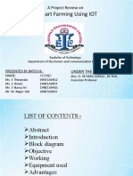 Smart Farming Using IOT