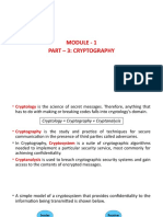 Module-1 Part-3 Cryptography