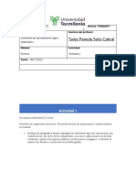 Actividad Seman 2 de Razonamiento Logico Matematico